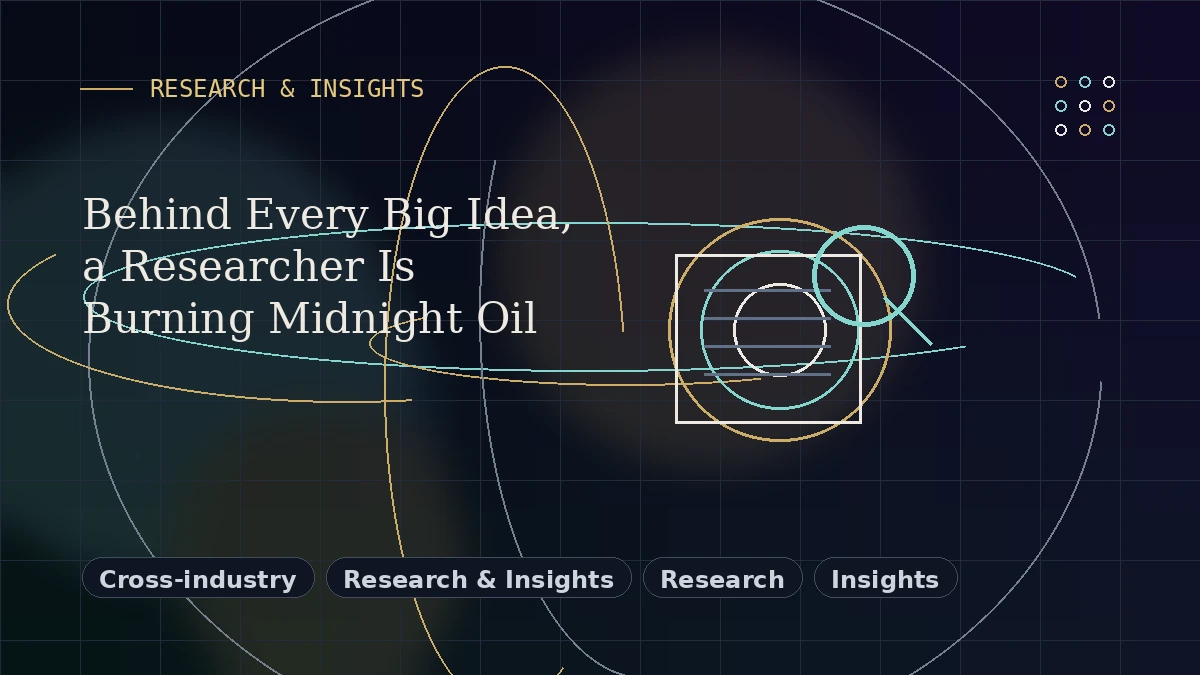 Editorial thumbnail for Behind Every Big Idea, a Researcher Is Burning Midnight Oil
