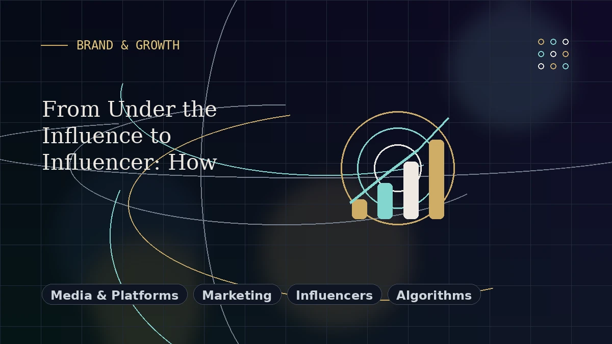 Editorial thumbnail for From Under the Influence to Influencer: How Algorithms Rebranded Us