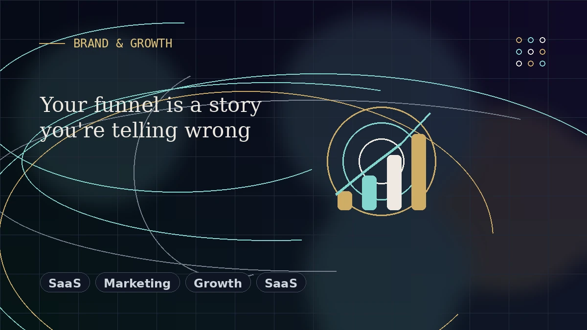 Editorial thumbnail for Your funnel is a story you're telling wrong