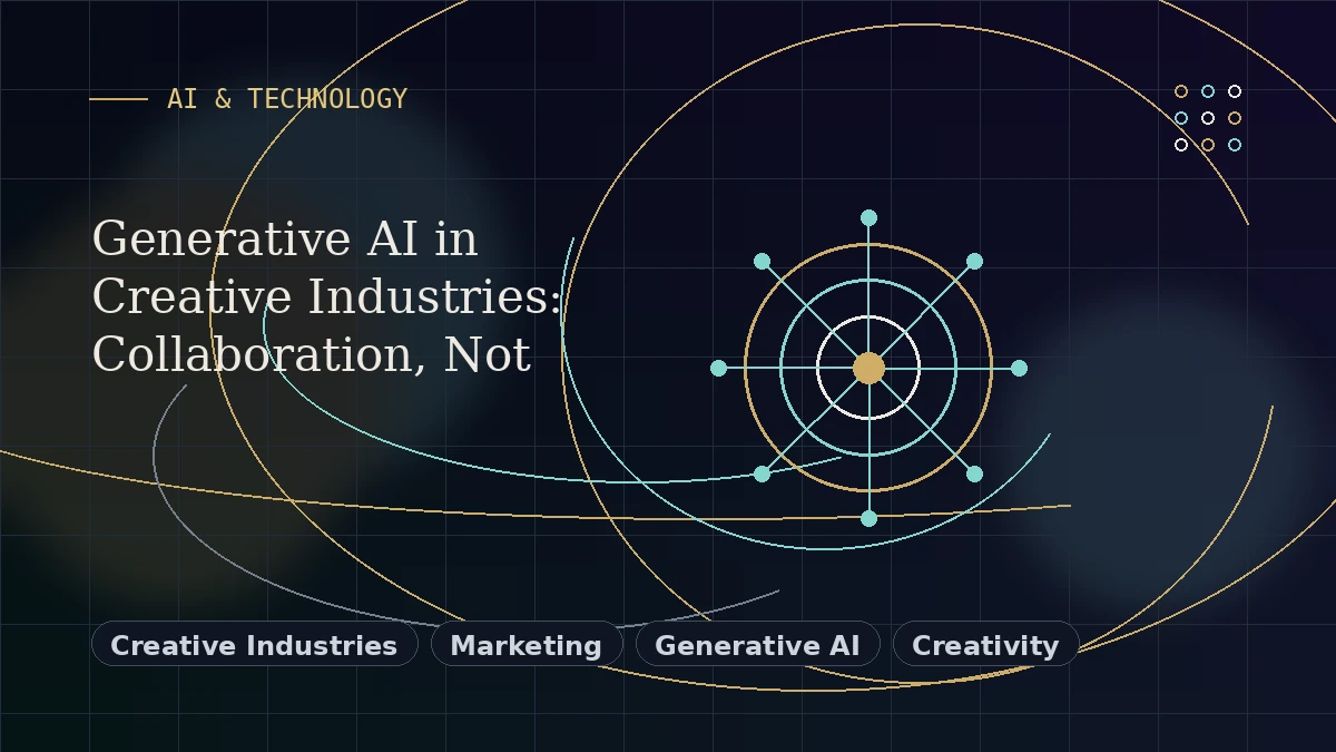 Editorial thumbnail for Generative AI in Creative Industries: Collaboration, Not Replacement