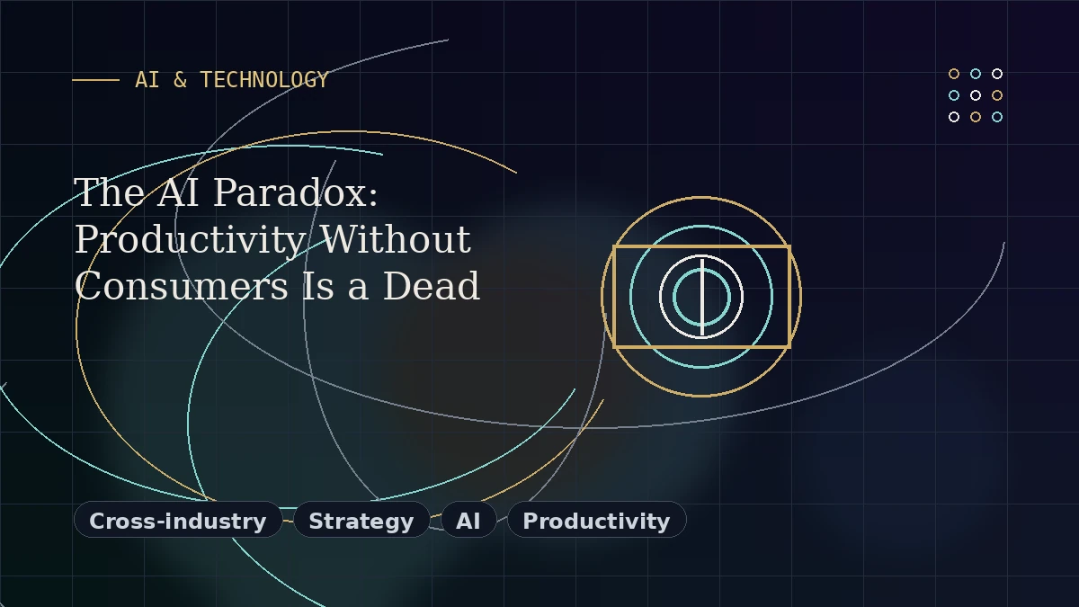 Editorial thumbnail for The AI Paradox: Productivity Without Consumers Is a Dead Machine