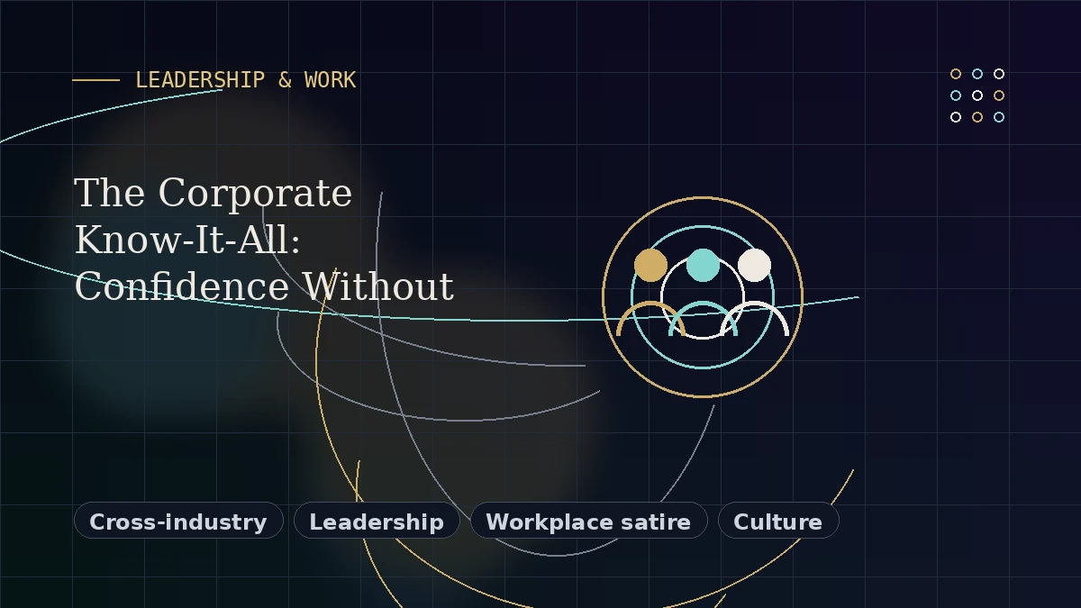Editorial thumbnail for The Corporate Know-It-All: Confidence Without Curiosity