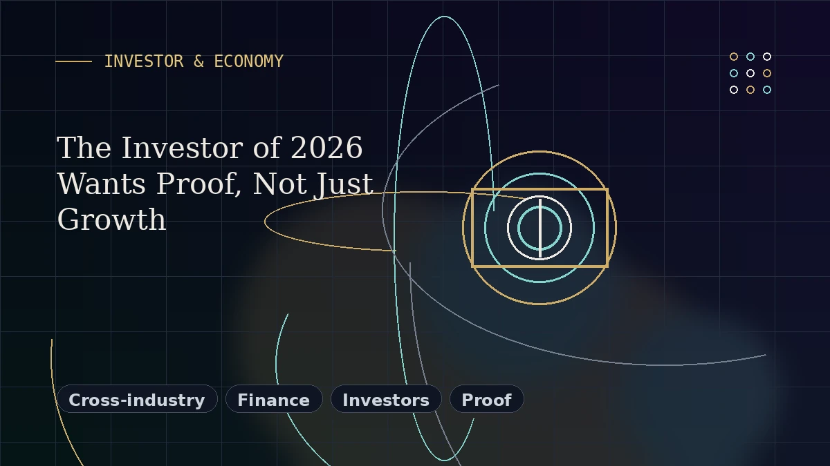 Editorial thumbnail for The Investor of 2026 Wants Proof, Not Just Growth
